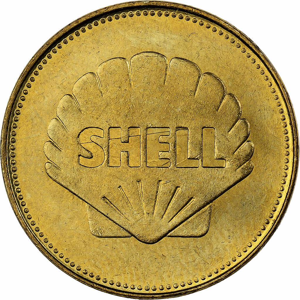 France, Token, Collection Shell, Charles Lindbergh, Bronze-Aluminium, MS(63)