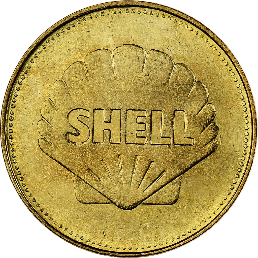 France, Token, Collection Shell, Charles Lindbergh, Bronze-Aluminium, MS(60-62)