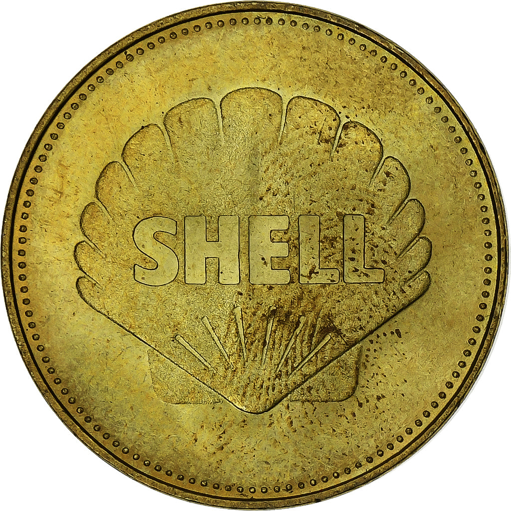 France, Token, Collection Shell, Wernher von Braun, Bronze-Aluminium, MS(60-62)