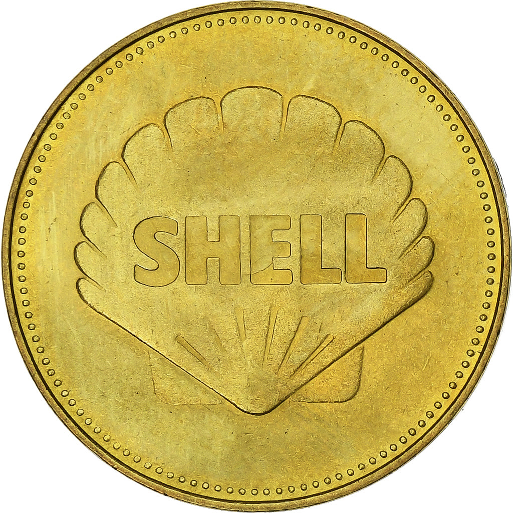 Francia, ficha, Collection Shell, Amstrong et Scott, Gemini 8, Bronzo-alluminio