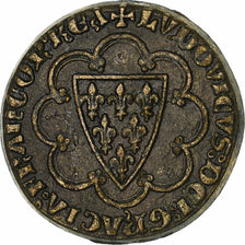 France, Jeton, Collection BP, Ecu d'Or Saint-Louis, Cuivre, TTB+