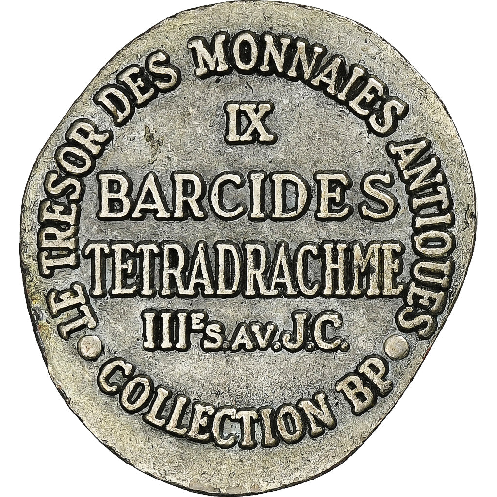 Frankreich, betaalpenning, Collection BP, Tétradrachme Barcides, Kupfer, VZ