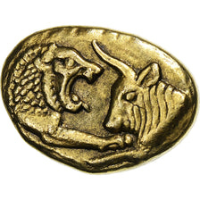 France, Token, Collection BP, Statère Cresus, Copper, AU(55-58)