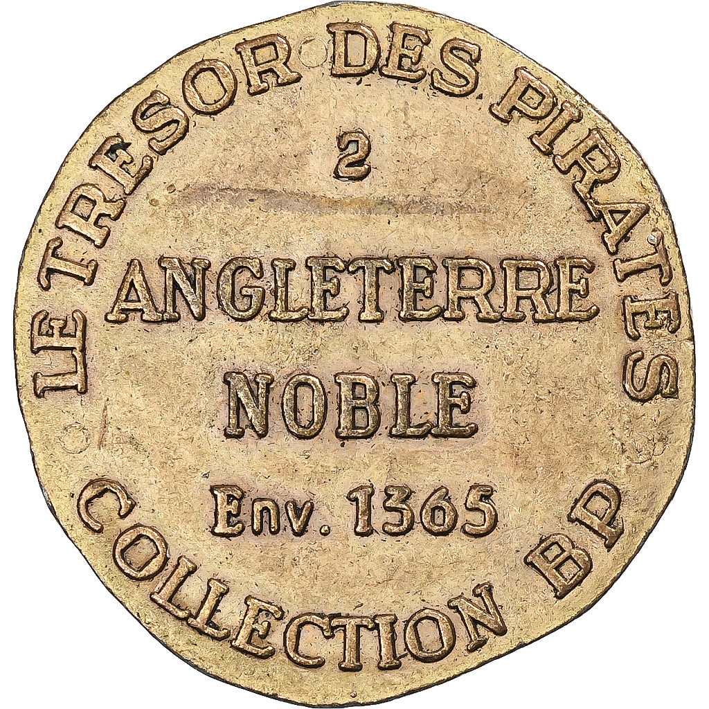 France, Token, Collection BP, Noble d'Or, Copper, AU(55-58)