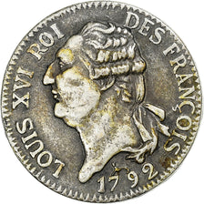 France, Jeton, Collection BP, Ecu de 6 Livres Louis XVI, Cuivre, SUP