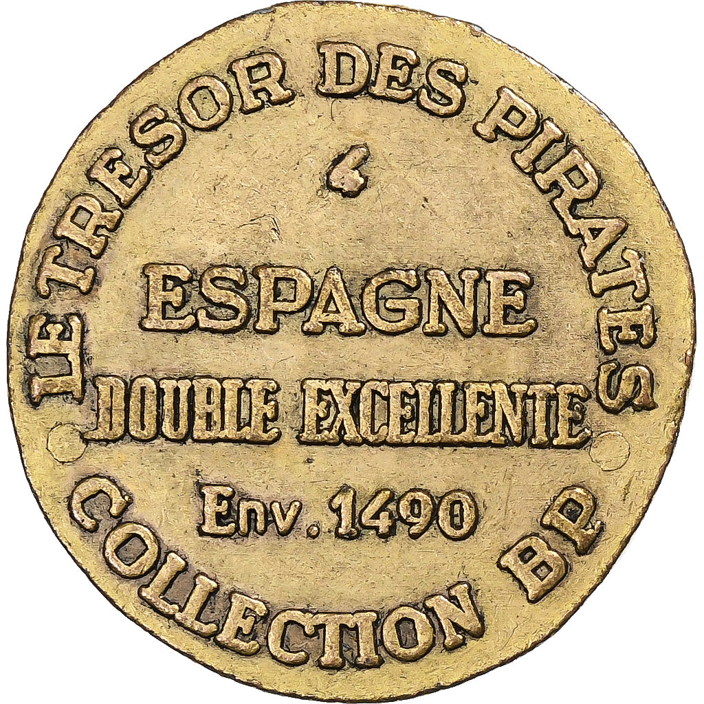 France, Token, Collection BP, Double Excellente, Métal, AU(55-58)
