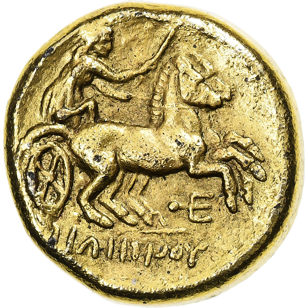 Francia, ficha, Collection BP, Statère Philippe II, Métal, BB+