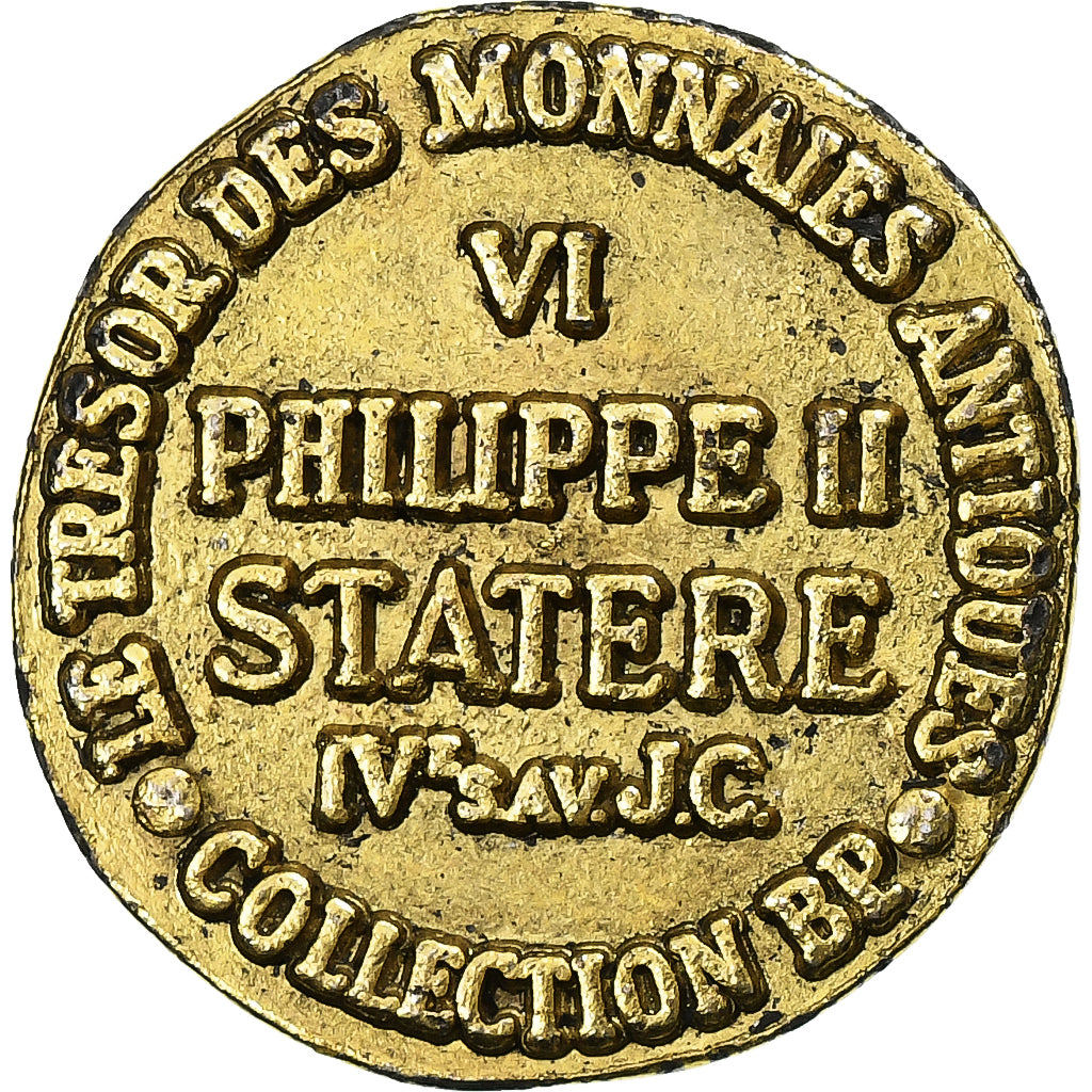 Francia, ficha, Collection BP, Statère Philippe II, Métal, BB+
