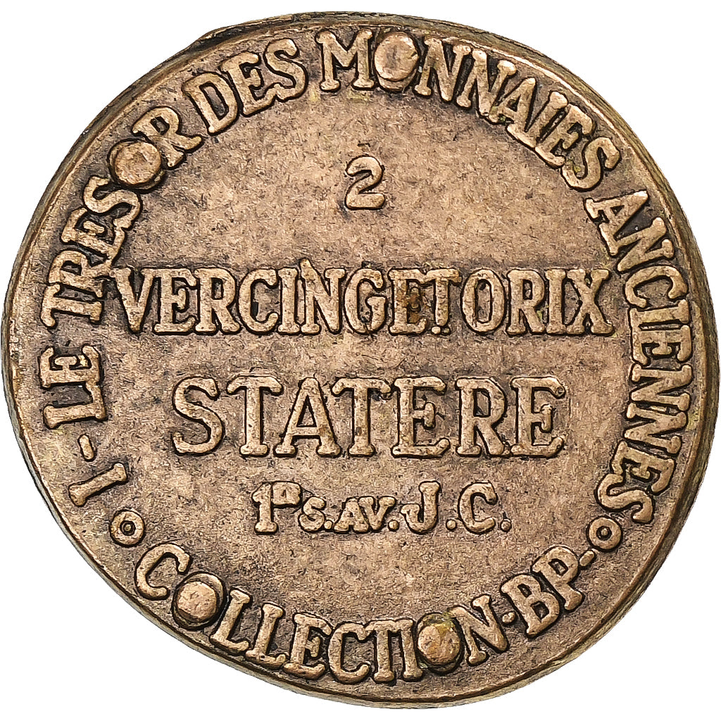France, Jeton, Collection BP, Statère Vercingétorix, Métal, SUP