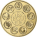 Frankreich, Medaille, Ecu Europa, Marianne, 1980, Bronze Florentin, Rodier, UNZ