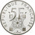France, 5 Francs, Tour Eiffel, 1989, Paris, BE, Silver, MS(65-70), KM:968a