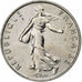Francja, 1/2 Franc, Semeuse, 2001, Paris, Série FDC.BU, Nikiel, MS(65-70)