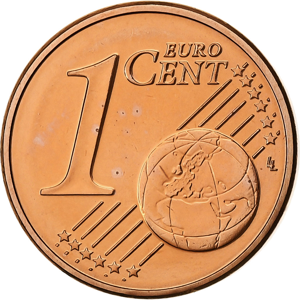 Luxemburgo, Euro Cent, 2010, MS(65-70), Aço Cromado a Cobre, KM:75