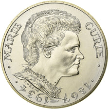 France, 100 Francs, Marie Curie, 1984, Paris, Argent, FDC, Gadoury:899, KM:955