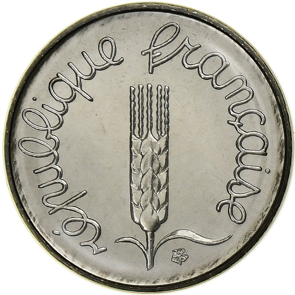 Coin, France, Épi, Centime, 1984, Paris, série FDC, MS(65-70), Stainless