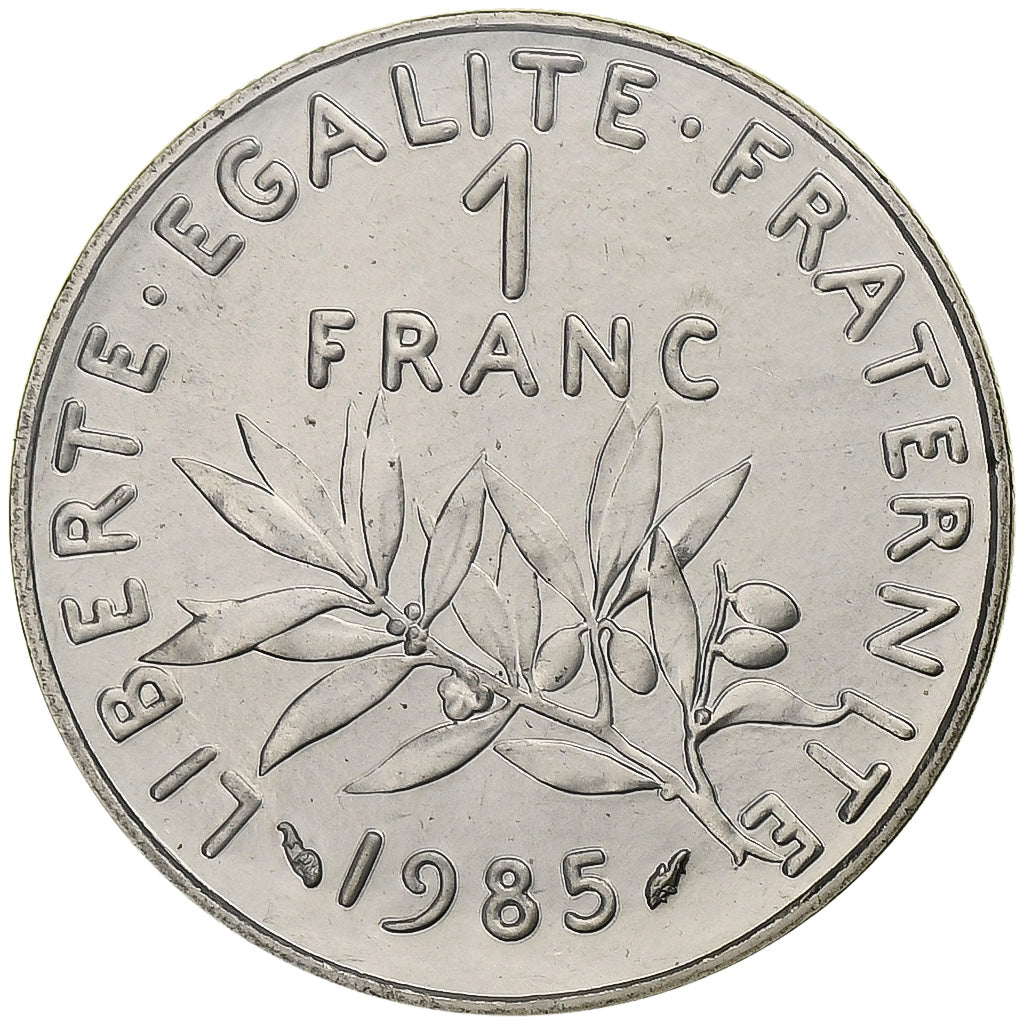 Münze, Frankreich, Semeuse, Franc, 1985, Paris, STGL, Nickel, KM:925.1