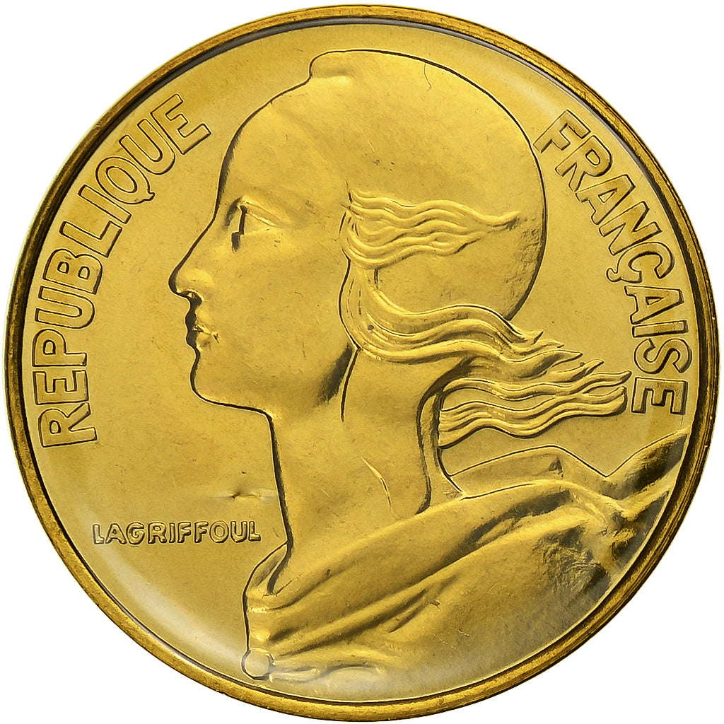 Monnaie, France, Marianne, 20 Centimes, 1985, Paris, FDC, Aluminum-Bronze