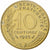 Moneta, Francja, Marianne, 10 Centimes, 1985, Paris, MS(65-70), Aluminium-Brąz