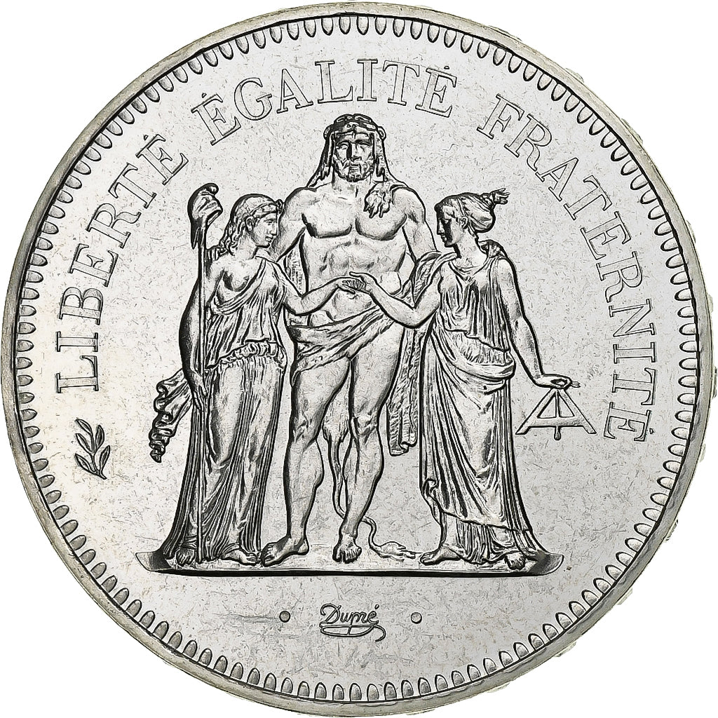 Monnaie, France, Hercule, 50 Francs, 1980, Paris, FDC, Argent, Gadoury:882