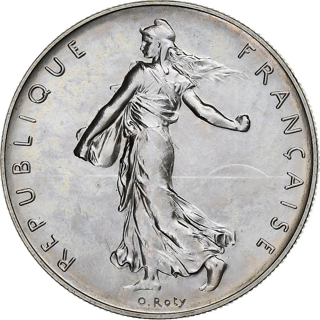 Münze, Frankreich, Semeuse, Franc, 1980, Paris, série FDC, STGL, Nickel