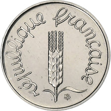 France, 1 Centime, Épi, 1980, Paris, série FDC, Stainless Steel, MS(65-70)