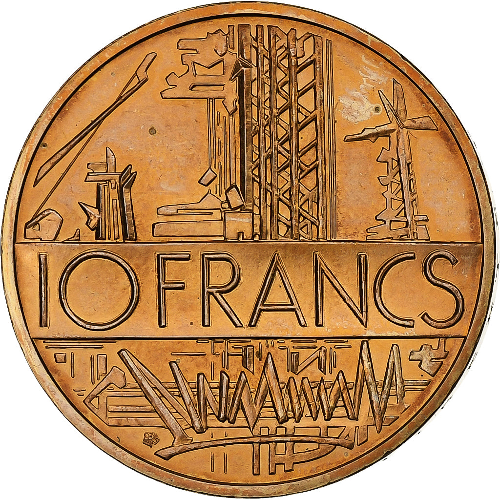 Francja, Mathieu, 10 Francs, 1980, Paris, série FDC, Tranche B, MS(65-70)