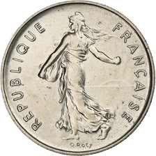 Francia, 5 Francs, Semeuse, 1981, Paris, série FDC, Cupronickel, FDC