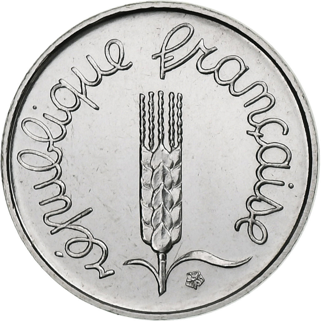 Moneta, Francja, Épi, Centime, 1981, Paris, série FDC, MS(65-70), Stal