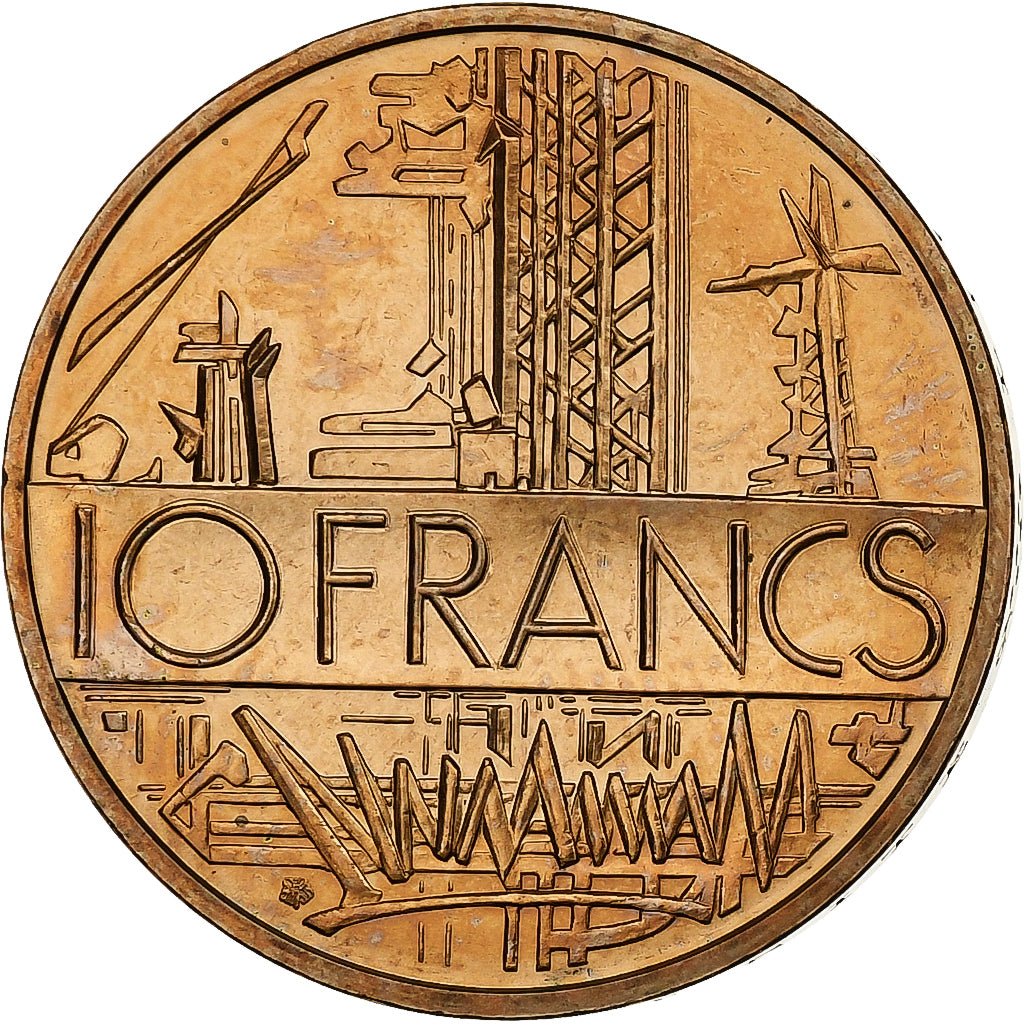 Coin, France, Mathieu, 10 Francs, 1982, Paris, série FDC, Tranche B, MS(65-70)
