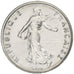 France, 1/2 Franc, Semeuse, 1982, Paris, série FDC, Nickel, MS(65-70)