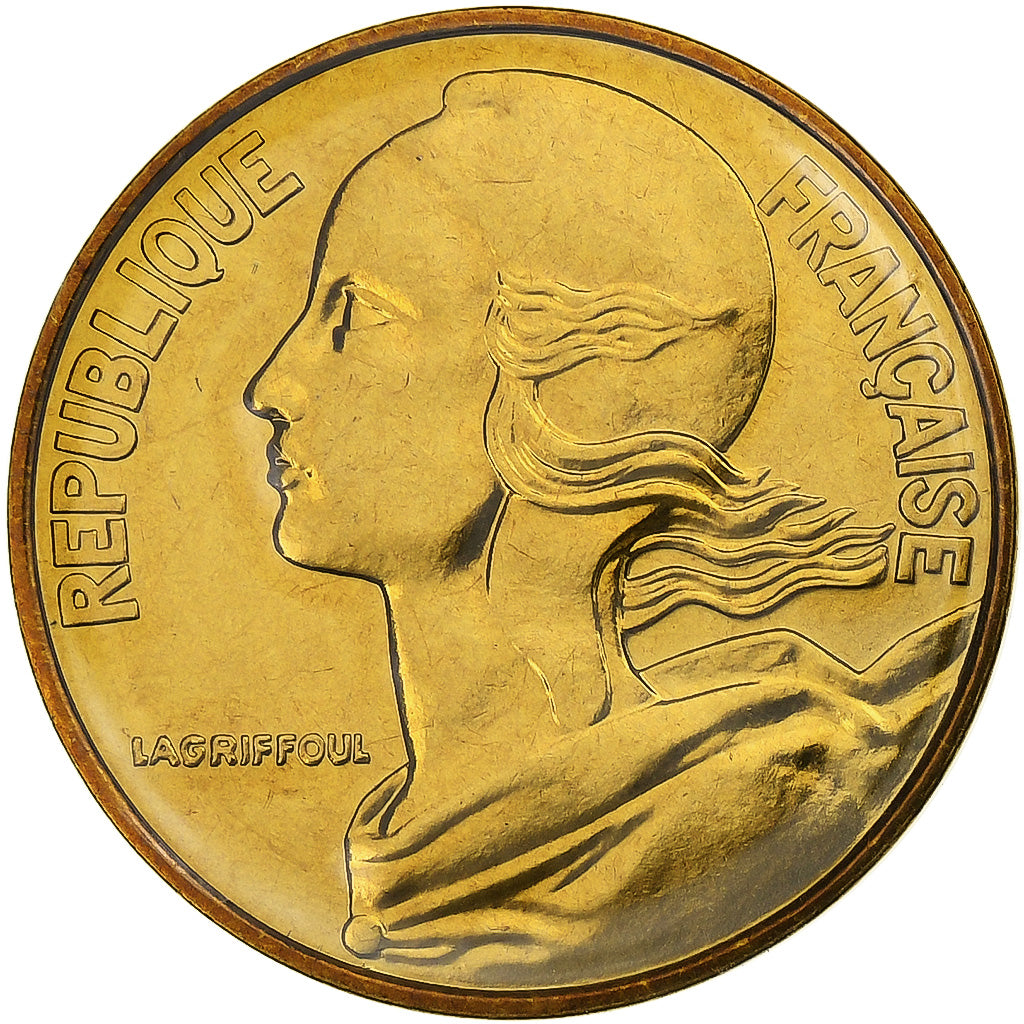 Moneta, Francia, Marianne, 20 Centimes, 1982, Paris, série FDC, FDC