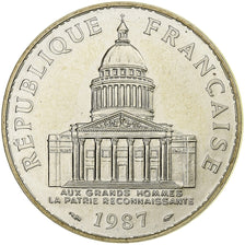 Francia, 100 Francs, Panthéon, 1987, Paris, Argento, FDC, Gadoury:898, KM:951.1