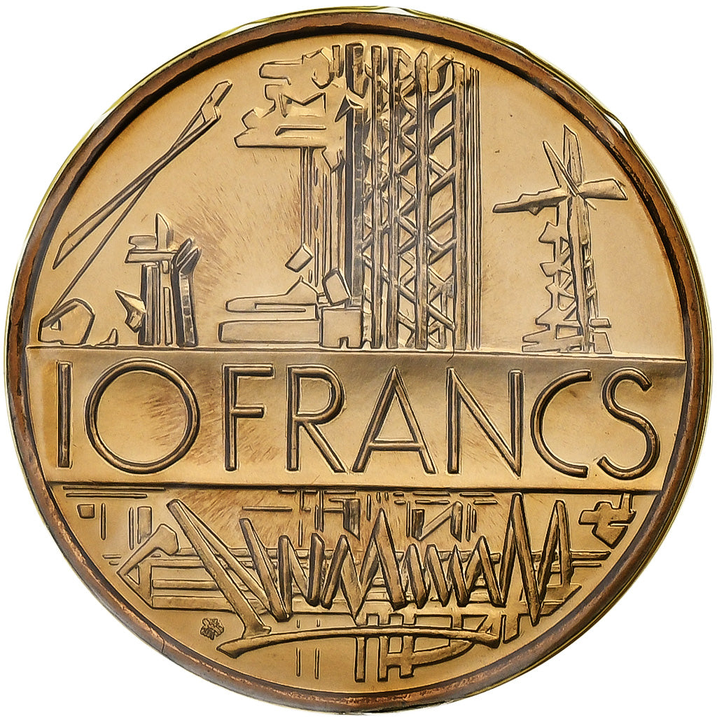 Coin, France, Mathieu, 10 Francs, 1987, Paris, FDC, tranche A, MS(65-70)