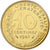 Francja, 10 Centimes, Marianne, 1987, Paris, FDC, Aluminium-Brąz, MS(65-70)