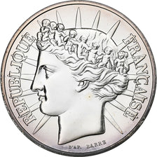 Monnaie, France, Fraternité, 100 Francs, 1988, FDC, Argent, Gadoury:903, KM:966