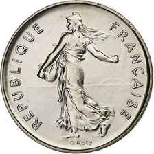 Moneda, Francia, Semeuse, 5 Francs, 1988, Paris, série FDC, FDC, Níquel