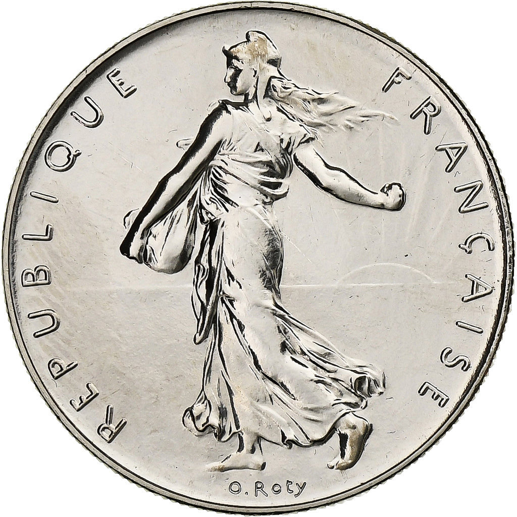Monnaie, France, Semeuse, Franc, 1988, Paris, série FDC, FDC, Nickel
