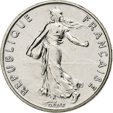 Coin, France, Semeuse, 1/2 Franc, 1988, Paris, série FDC, MS(65-70), Nickel