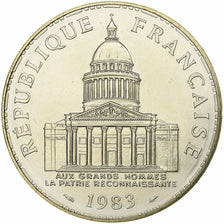 Coin, France, Panthéon, 100 Francs, 1983, Paris, série FDC, MS(65-70), Silver