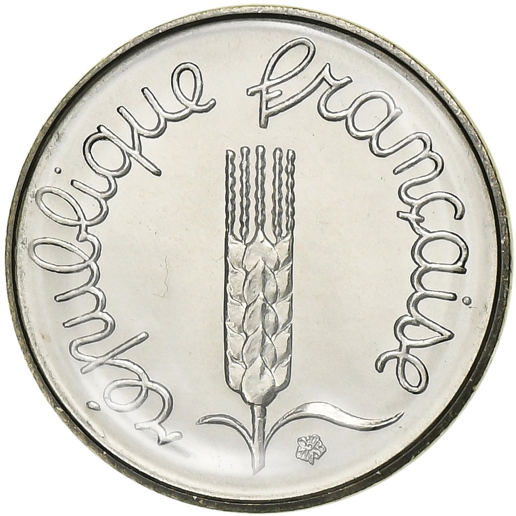 Coin, France, Épi, Centime, 1983, Paris, série FDC, MS(65-70), Stainless