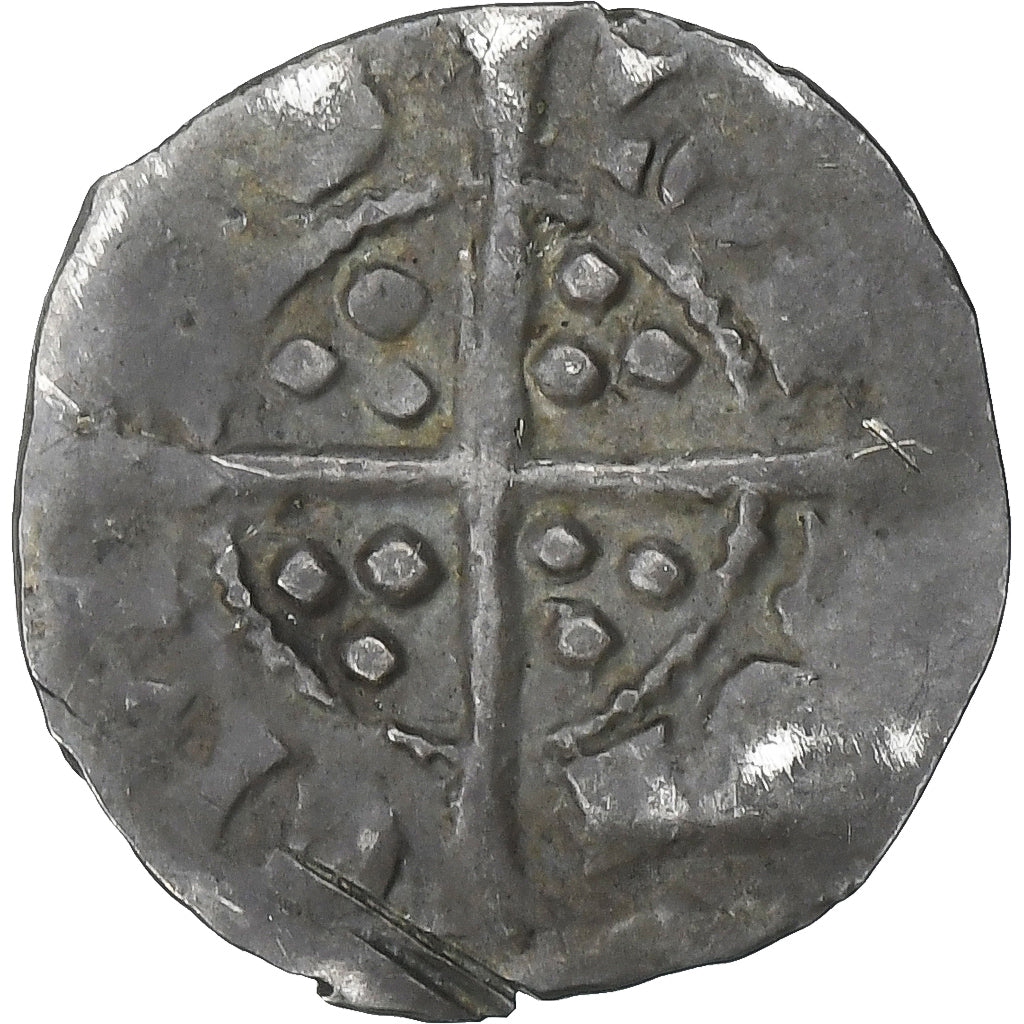 Groot Bretagne, Edward I, II, III, 1/2 Penny, London, Zilver, FR