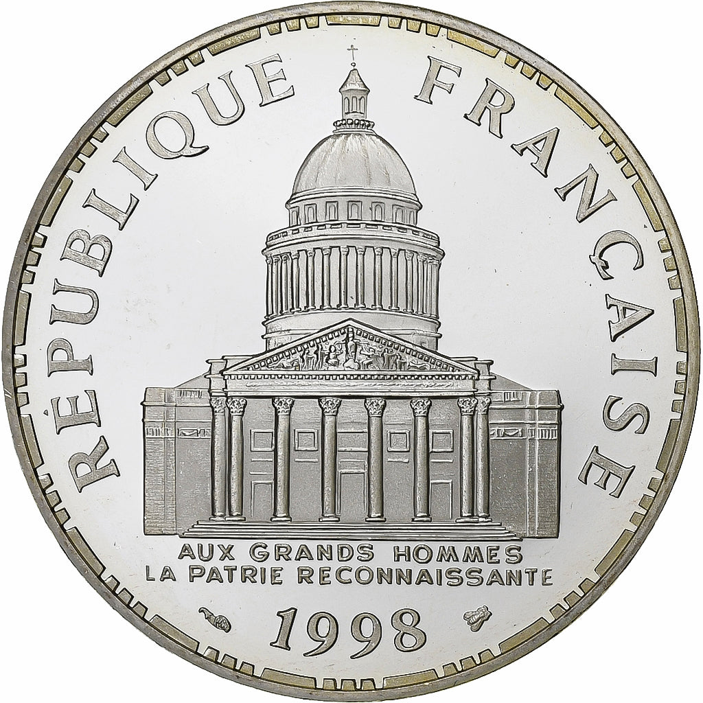 France, 100 Francs, Panthéon, 1998, Paris, BE, Argent, FDC, Gadoury:898a