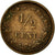 Moneta, Holandia, William III, 1/2 Cent, 1884, EF(40-45), Bronze, KM:109.1