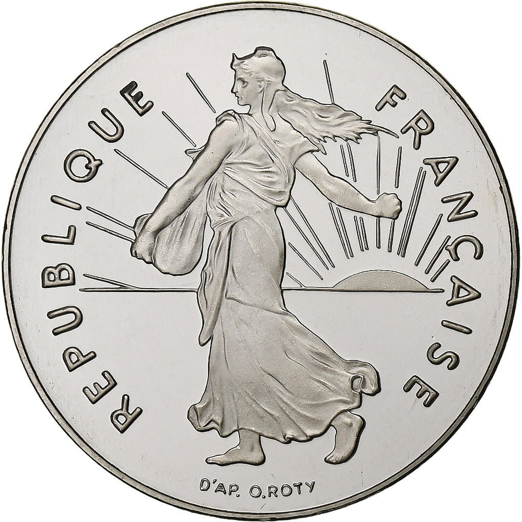Moneta, Francia, Semeuse, 5 Francs, 1998, Paris, Proof / BE, FDC, Nichel