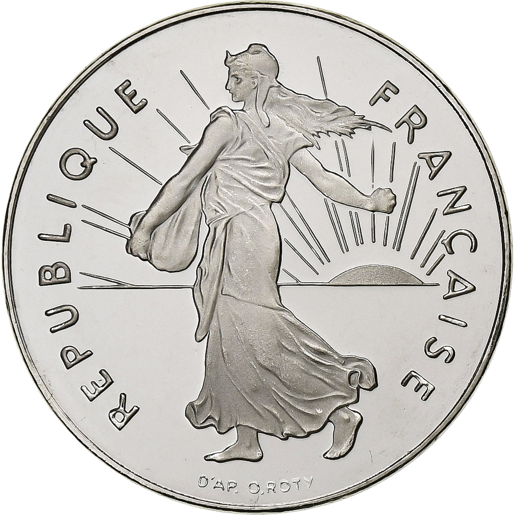 Moneda, Francia, Semeuse, Franc, 1998, Paris, Proof / BE, FDC, Níquel