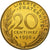 Munten, Frankrijk, Marianne, 20 Centimes, 1998, Paris, Proof / BE, FDC