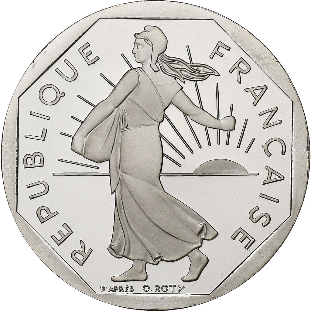 Coin, France, Semeuse, 2 Francs, 2001, Paris, BE, MS(65-70), Nickel, KM:942.2