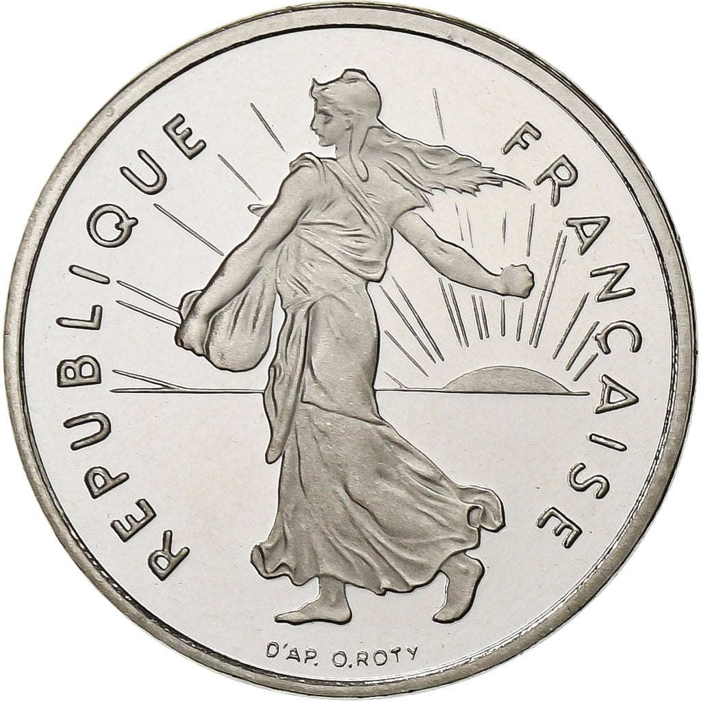 Coin, France, Semeuse, 1/2 Franc, 2001, Paris, BE, MS(65-70), Nickel, KM:931.2