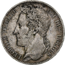 Coin, Belgium, Leopold I, 5 Francs, 5 Frank, 1849, VF(30-35), Silver, KM:3.2