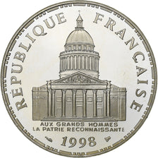France, 100 Francs, Panthéon, 1998, Paris, Proof / BE, Silver, MS(64)
